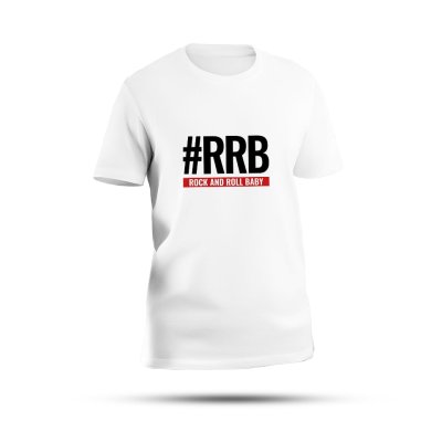 Tricou ORIGINAL #RRB - alb