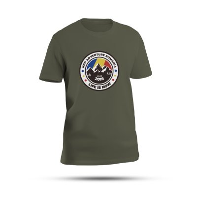 Tricou ORIGINAL Neo Adventure Romania - khaki