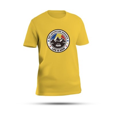 Tricou ORIGINAL Neo Adventure Romania - galben